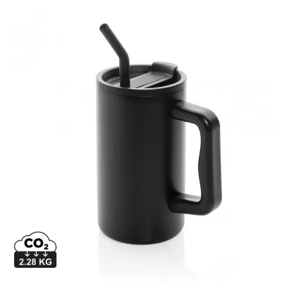 Cube RCS certified recycled steel mug 800ml