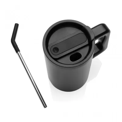 Cube RCS certified recycled steel mug 800ml