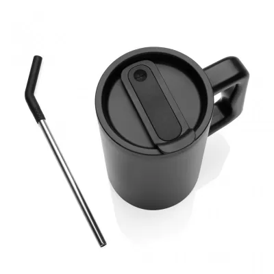 Cube RCS certified recycled steel mug 800ml