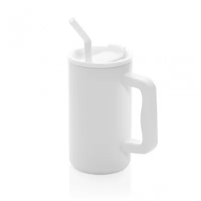 Cube RCS certified recycled steel mug 800ml