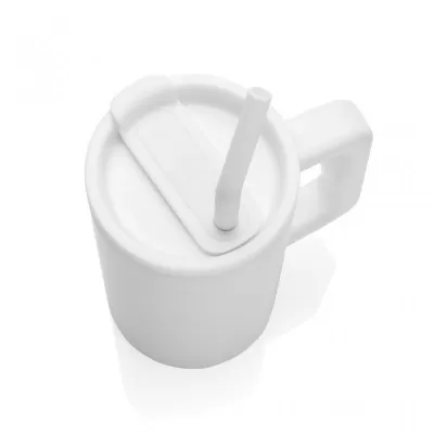 Cube RCS certified recycled steel mug 800ml