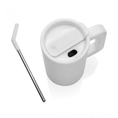 Cube RCS certified recycled steel mug 800ml