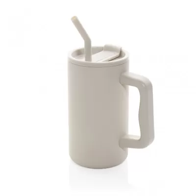 Cube RCS certified recycled steel mug 800ml