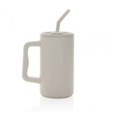 Cube RCS certified recycled steel mug 800ml