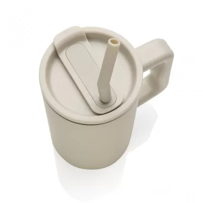 Cube RCS certified recycled steel mug 800ml