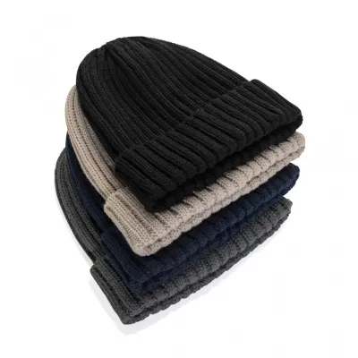 Kennedi AWARE™ Polylana® beanie with large rib