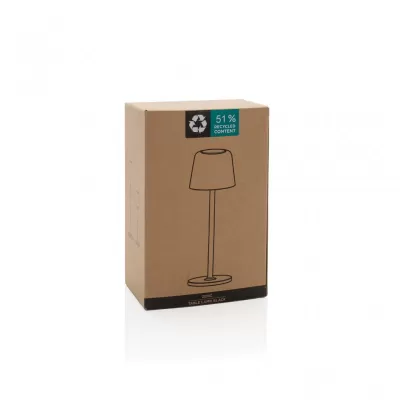 Zenic RCS recycled plastic USB re-chargable table lamp