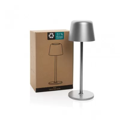 Zenic RCS recycled plastic USB re-chargable table lamp