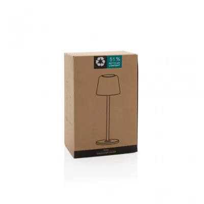 Zenic RCS recycled plastic USB re-chargable table lamp