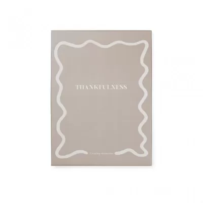 VINGA Thankfulness GRS recycled paper journal