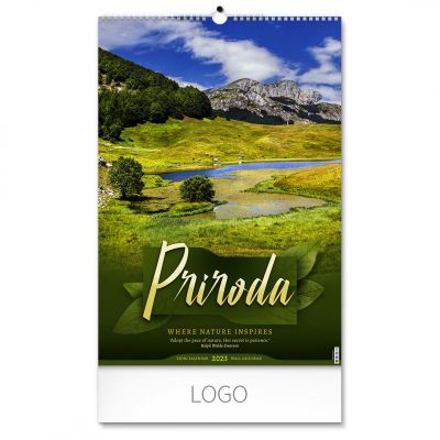 PRIRODA 01, zidni kalendar: 7 listova, dvomesečni