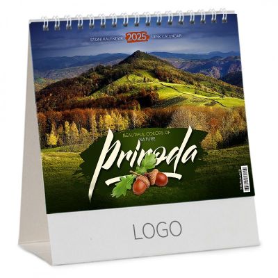 PRIRODA 06, stoni kalendar: 13 listova, mesečni