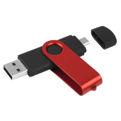 SMART OTG C, usb flash memorija, crveni, 32GB