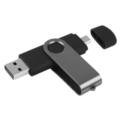 SMART OTG C, usb flash memorija, sivi, 32GB