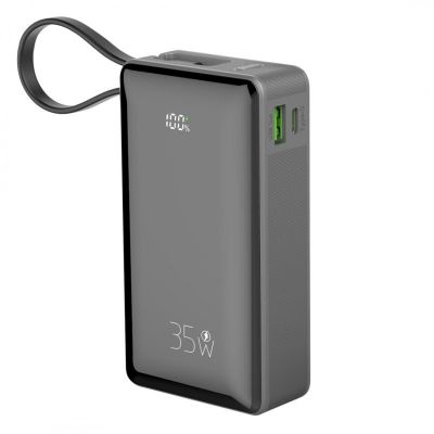 ZEST 10PD 35W, pomoćna baterija, 10.000 mah, 35 w, tamno sivi