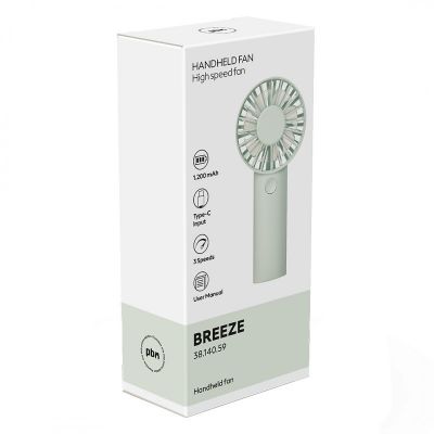 BREEZE, ventilator sa 3 brzine, pastelno zeleni